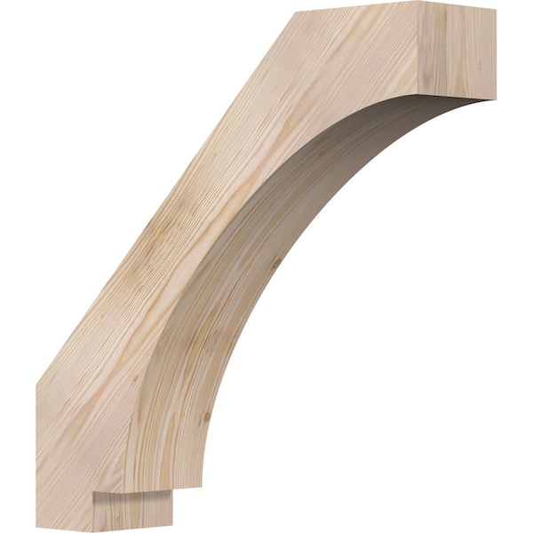 Ekena Millwork 5 1/2"W x 24"D x 24"H Imperial Smooth Knee Brace, Douglas Fir BRC06X24X24IMP00SDF - main
